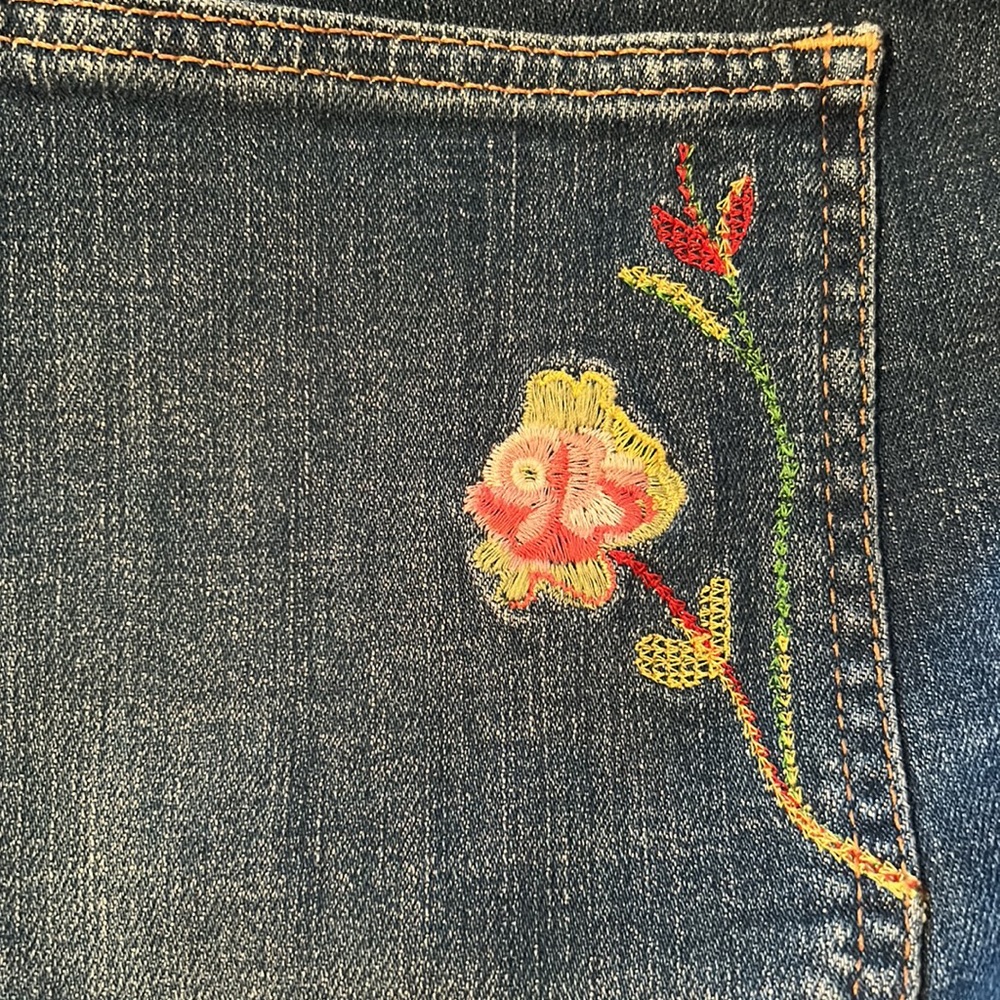 Polo Ralph Lauren- Embroidered Flared Leg Pants - Size 33R - Picture 4 of 7